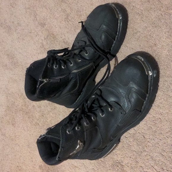 mens used harley boots
